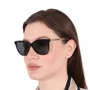 New Burberry BE4308 3916/8D Clare red cranberry square sunglasses